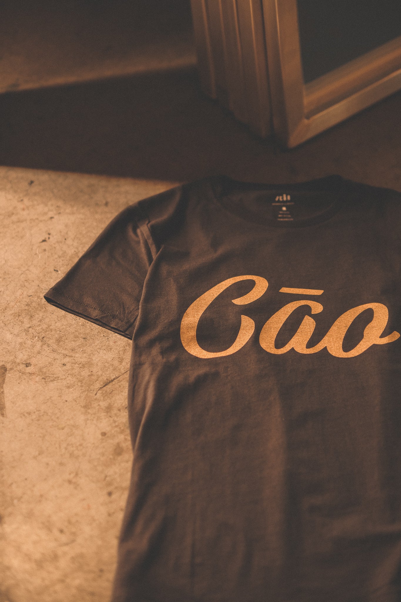 CÅO logo tee front