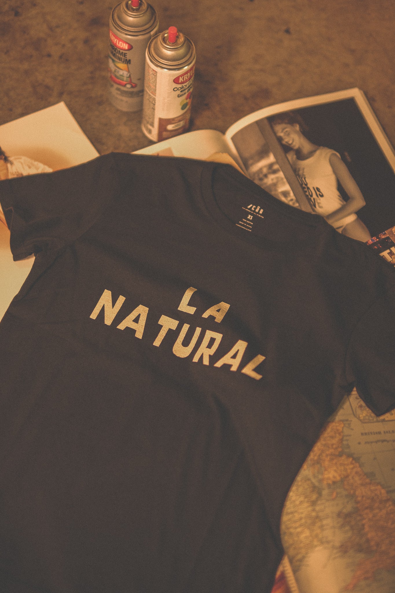 La Natural graphic tee front


