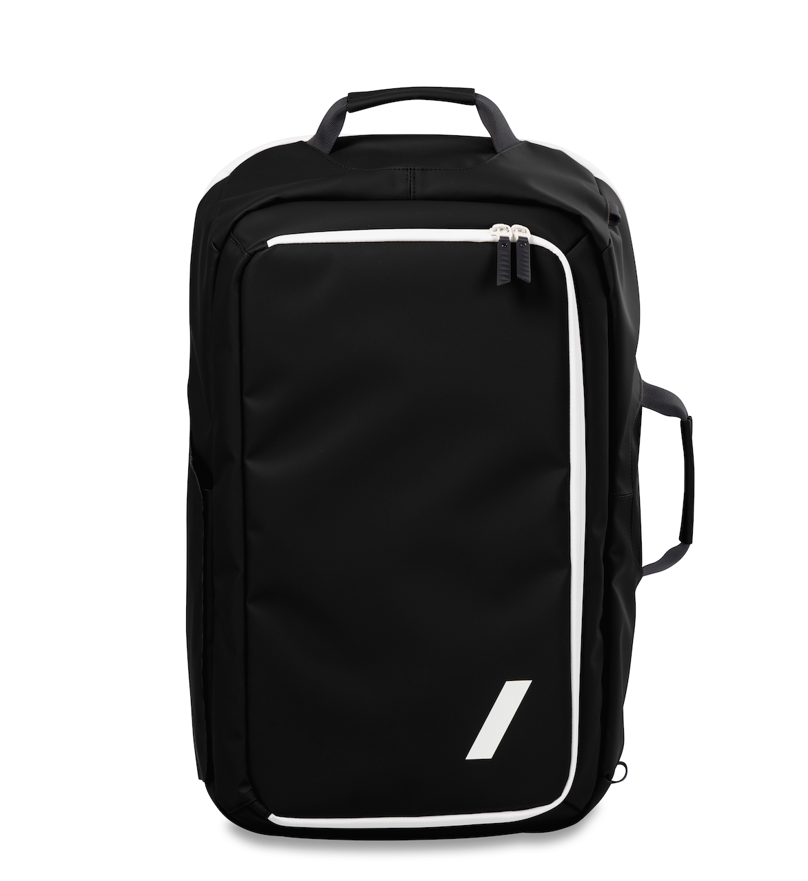 Skylax sleek technical messenger bag front view

